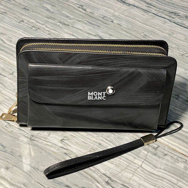 Mont Blanc clutch bag