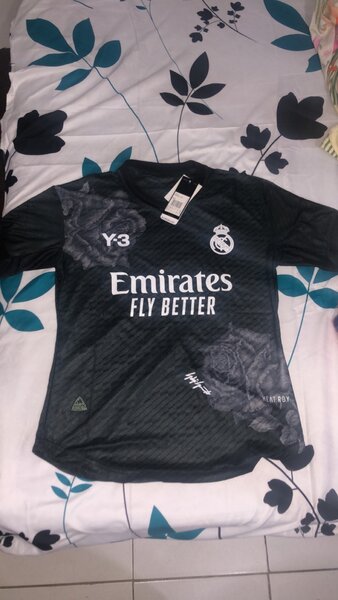 Maillot de football noir pour homme