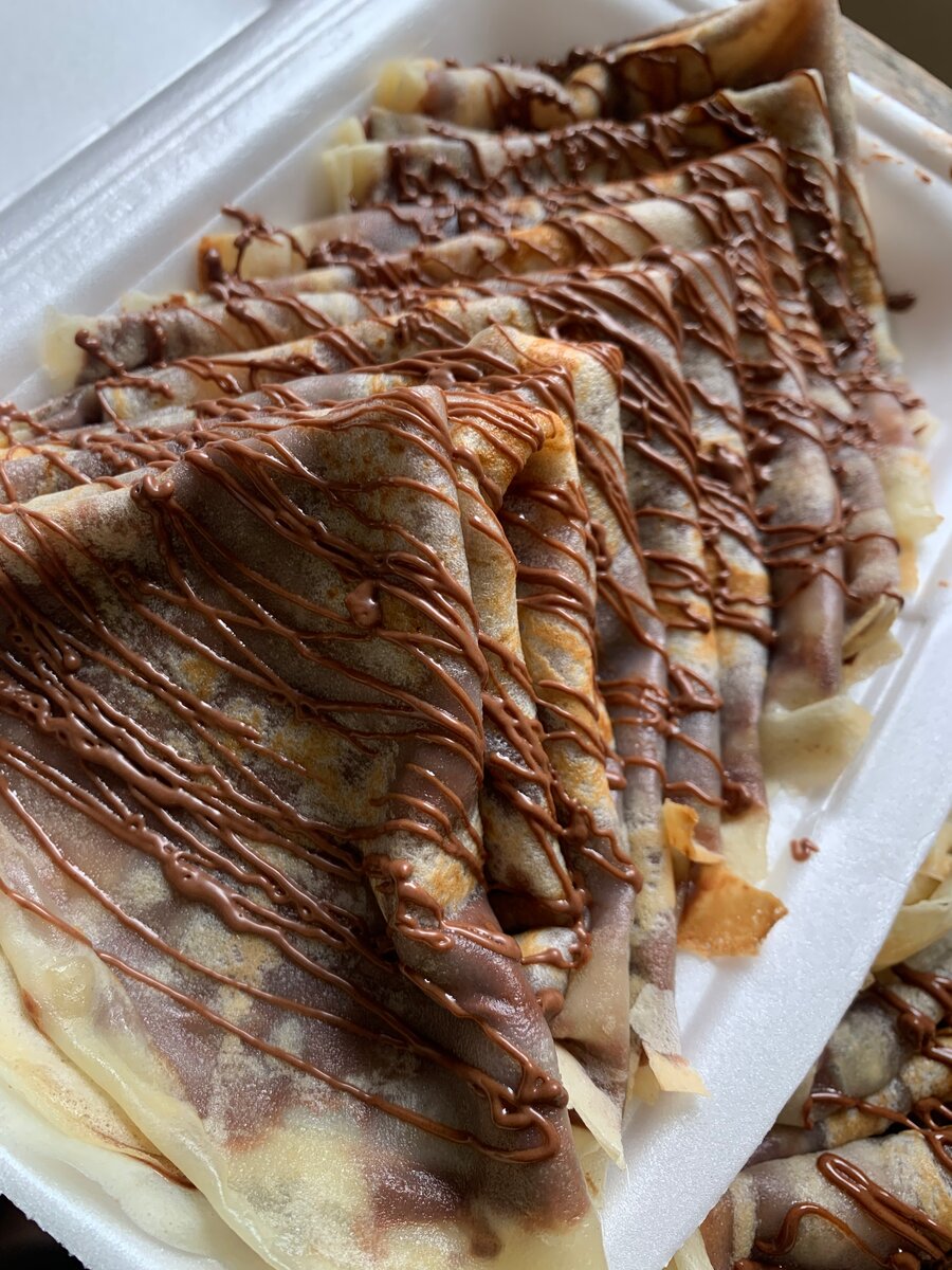 Crêpes au Nutella délicieuses