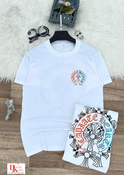 T-shirt graphique blanc
