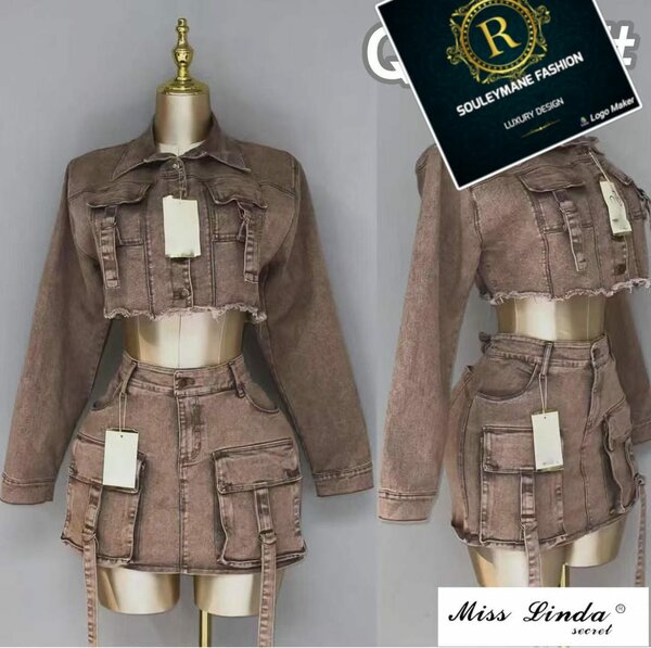 Ensemble décontracté en jean