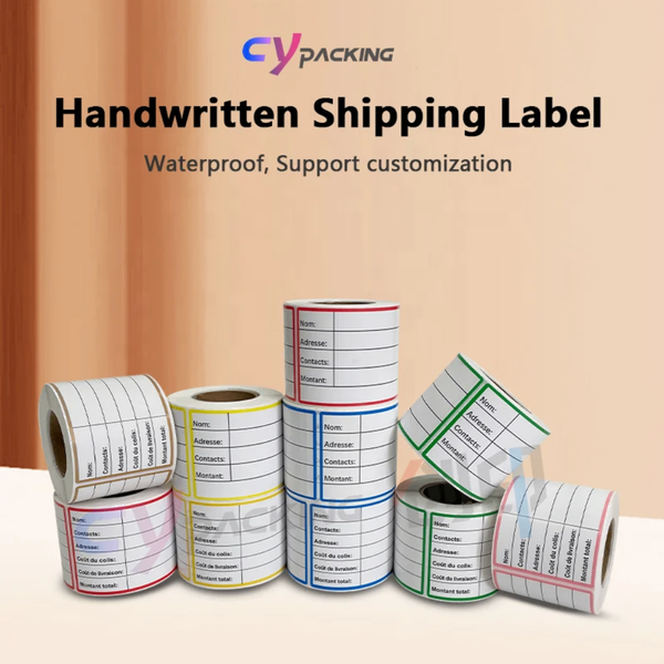 Étiquettes d'expédition étanches