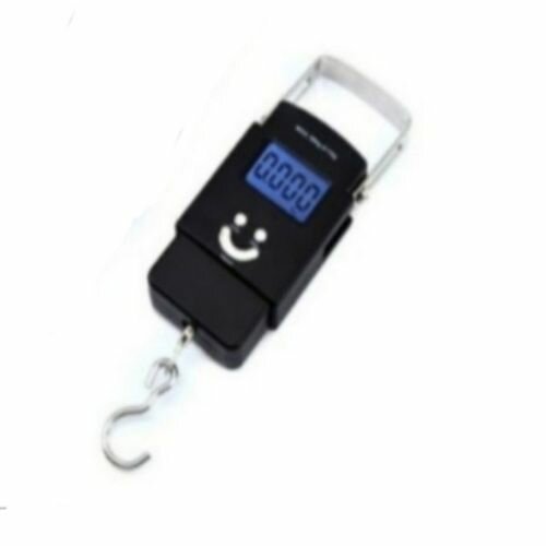 Balance Electronique Portable - 10 à 50 Kg - Noir