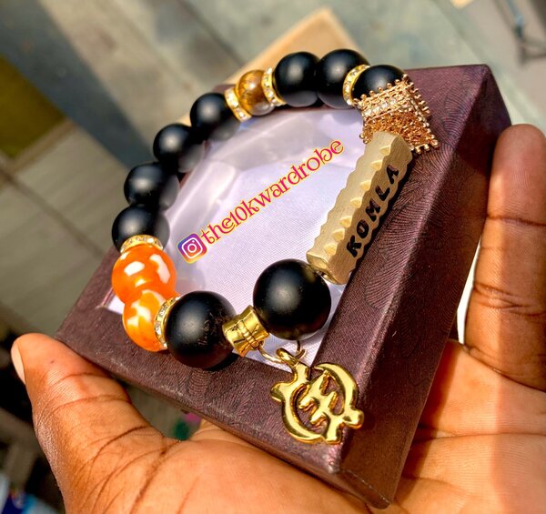 Customised Beads Bracelet in Accra, Ghana