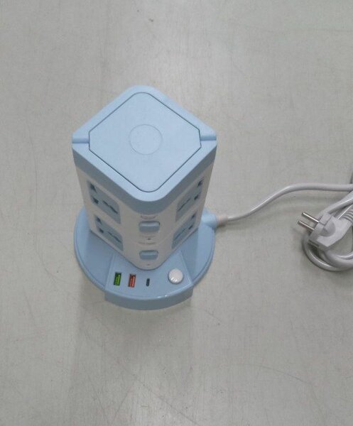 Tour de rallonge ou Multiprise électrique avec 3 ports usb,