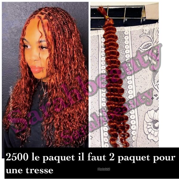 Tresses en cheveux synthétiques