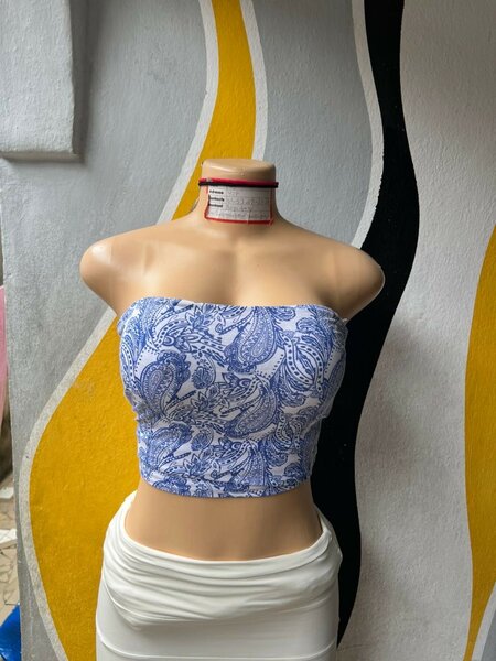 Top bandeau femme bohème