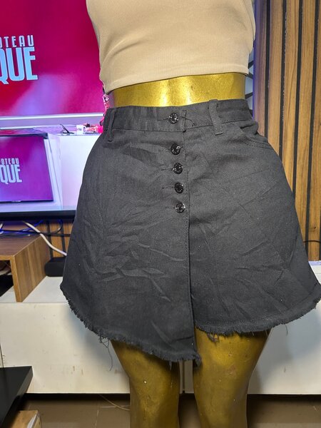 Shorts en jean et lin tendance