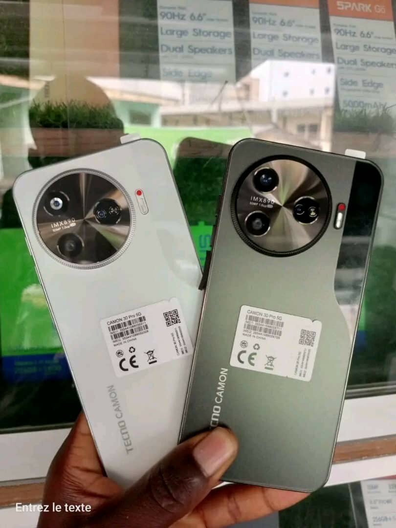 Tecno camon 30 256 giga 16 giga de ram