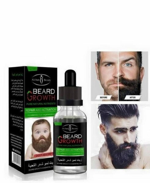 Huile de Croissance de Barbe