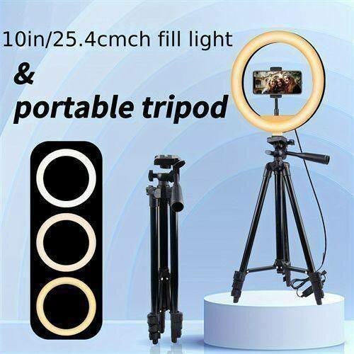 Lumière Anneau LED et Trépied