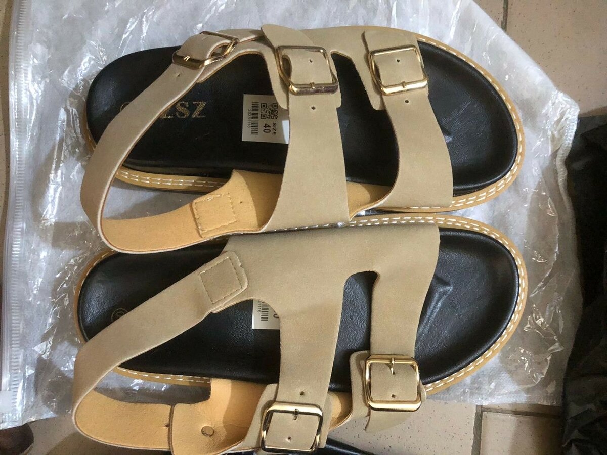 Sandales en cuir pour hommes