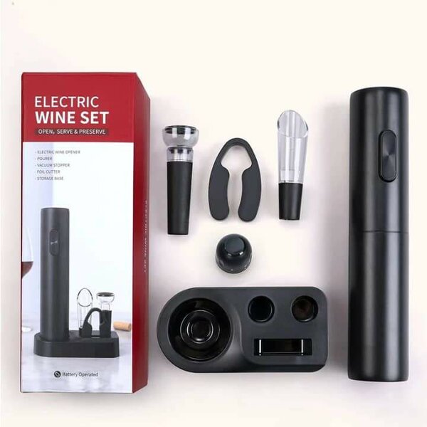 Set de vin électrique 6 en 1
