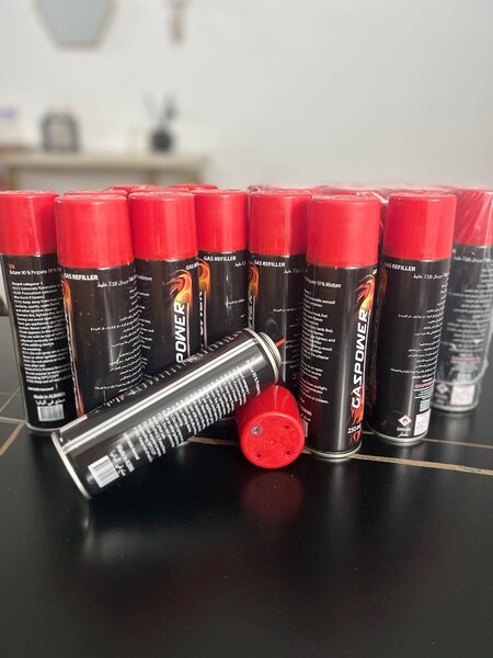 Recharge butane chalumeau