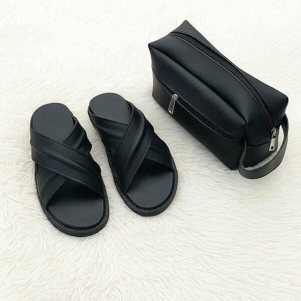 Sandales modernes en cuir