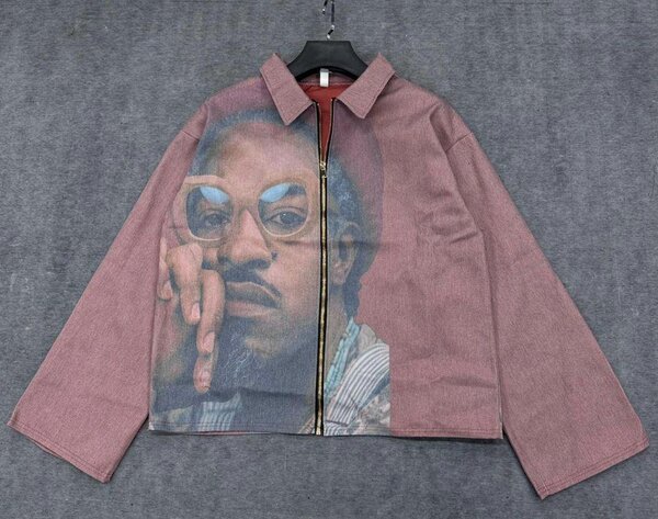 Veste unisexe imprimée artiste