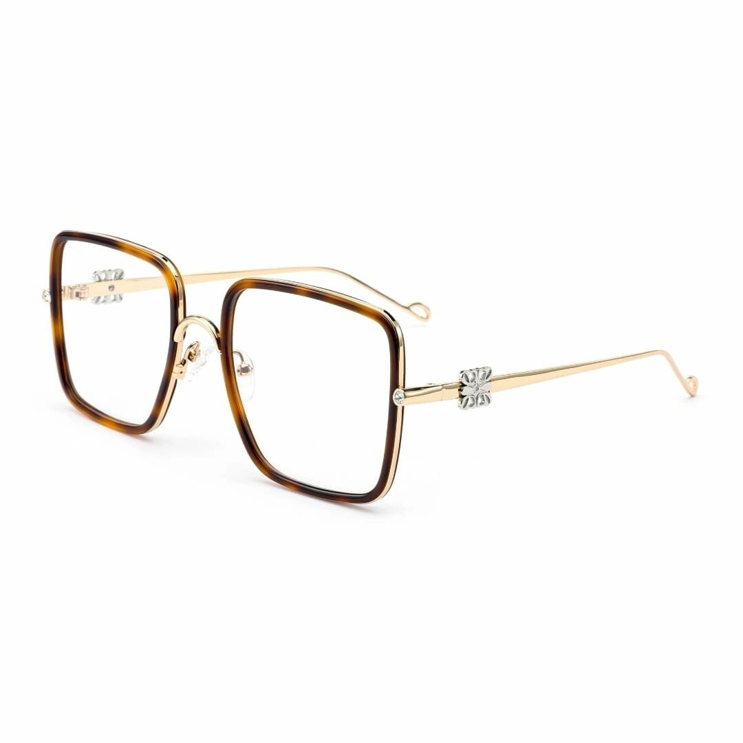 Lunettes carrées rétro chic