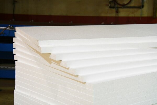 Plaques de polystyrène isolant