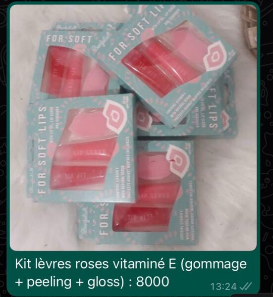 Kit lèvres rose