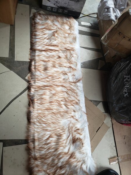 Dashboard covers white with brown