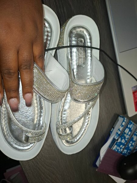 Sandales Brillantes Femme