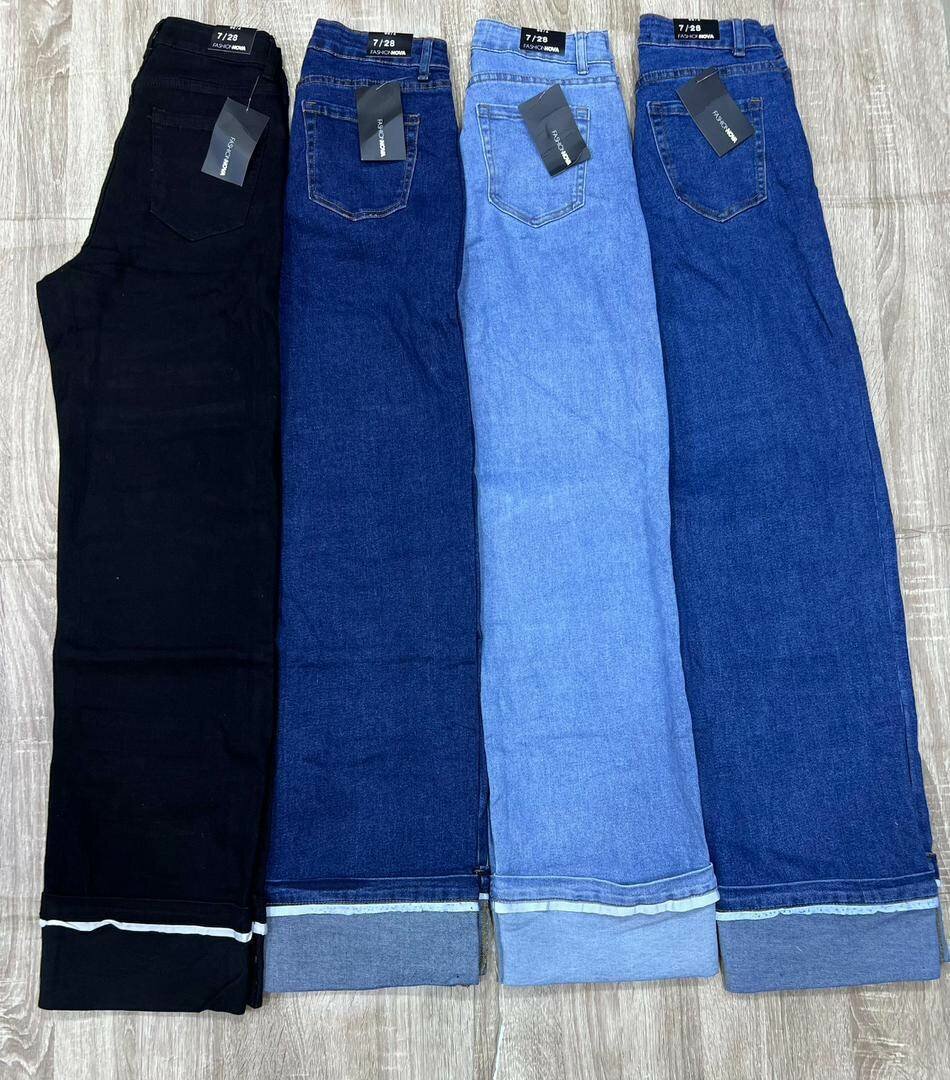 Jean femme taille haute