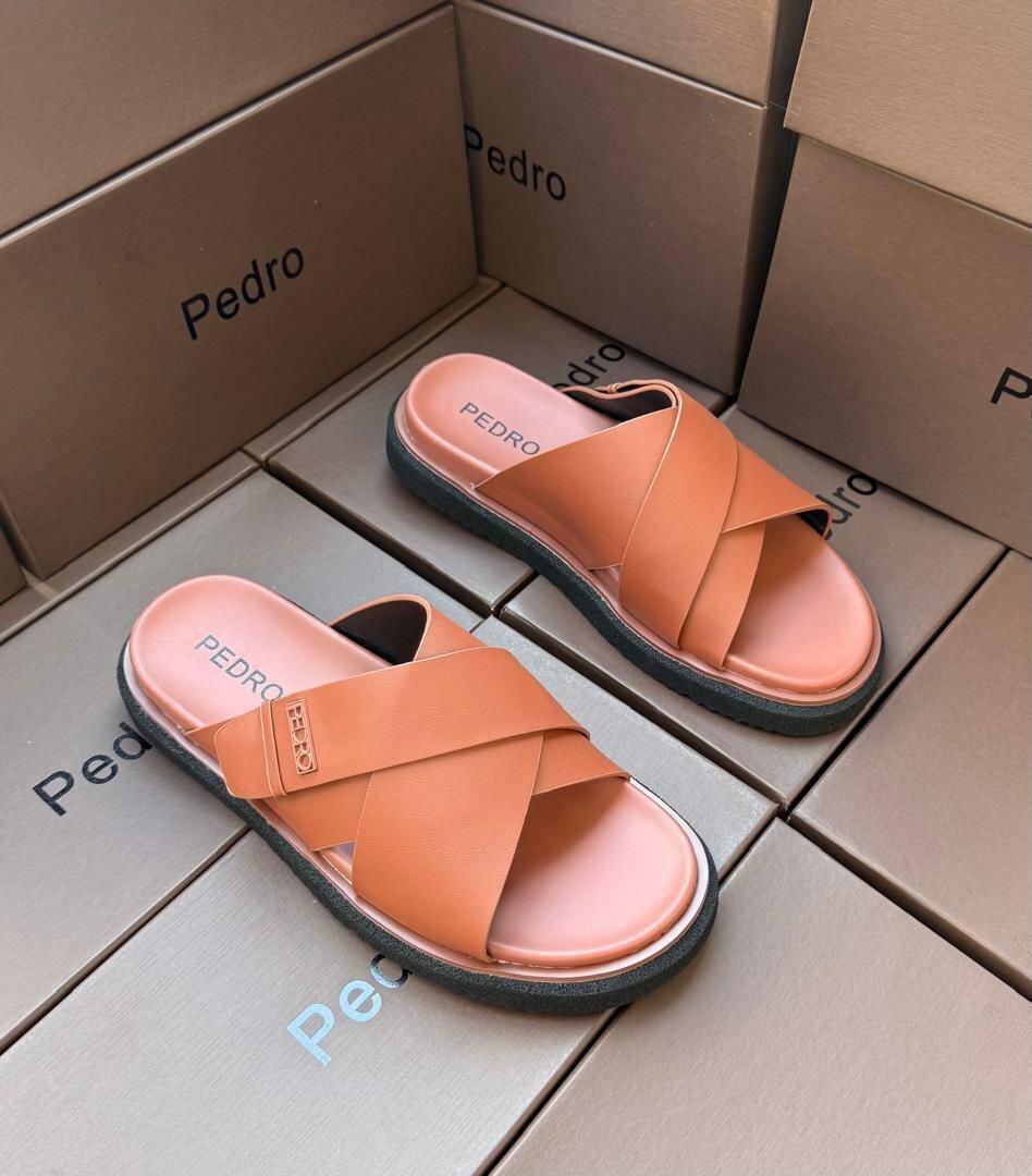 Sandales en cuir élégant