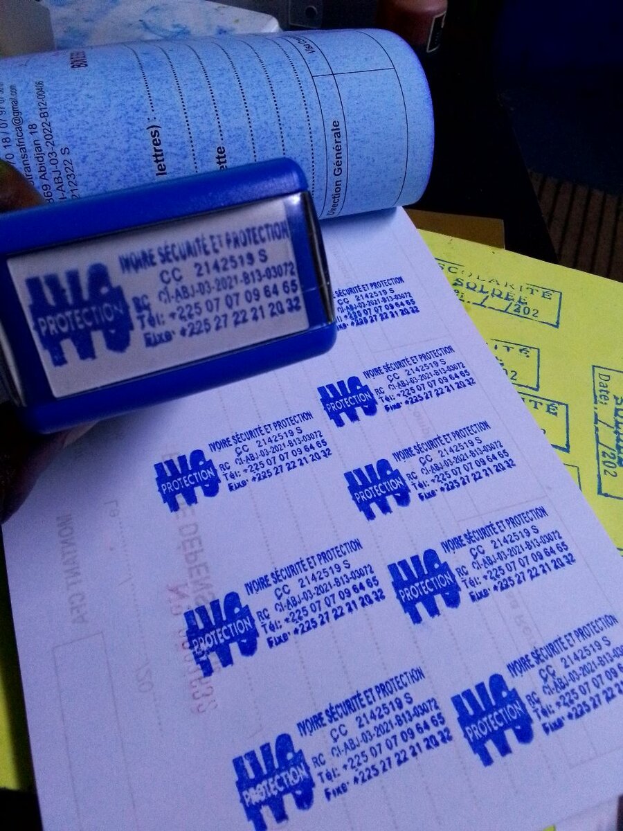 Tampons encreurs professionnels