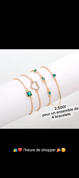 Ensemble de bracelet femme