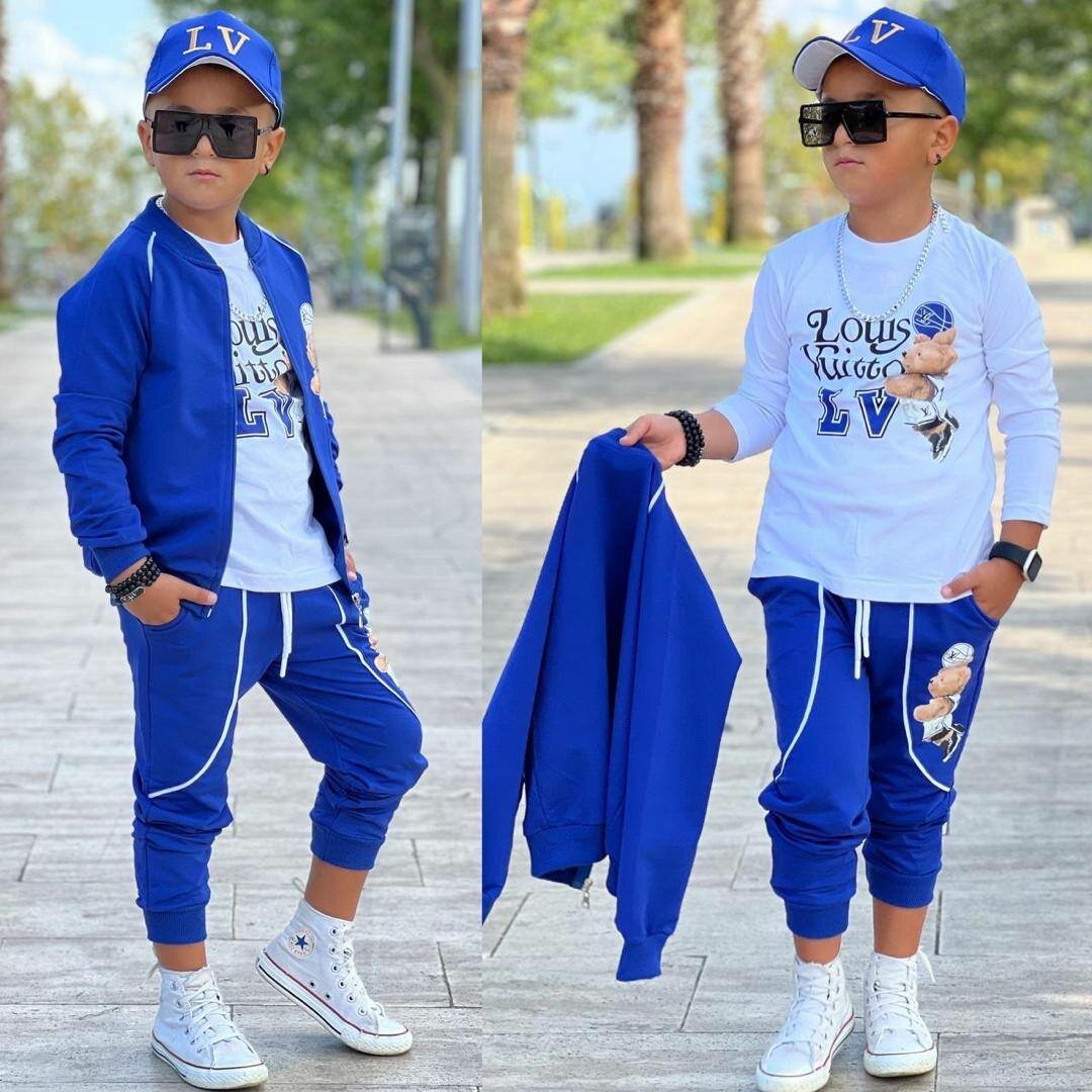 COMPLET 4PIÈCES CHAPEAU HAUT T-SHIRT PANTALON