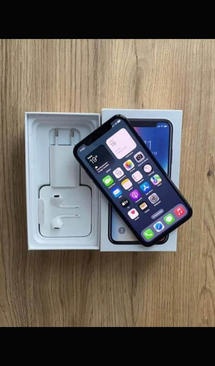 iPhone X avec accessoires