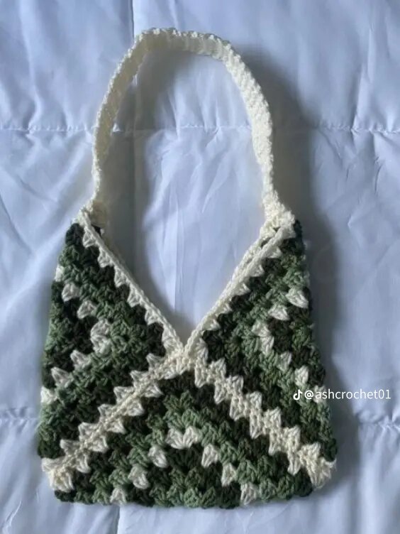 Sac en crochet bohème chic