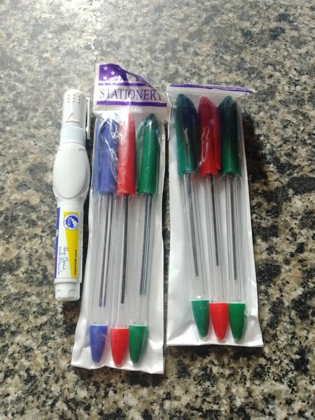 Stylos à bille multicolores