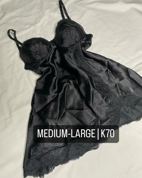 Beautiful Women's Pajama Dress black