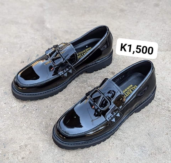 men's patent leather loafers classic