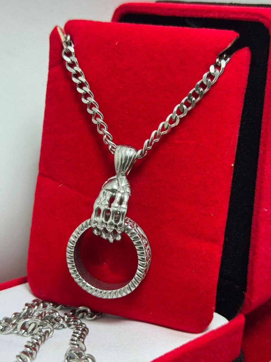 Collier homme en acier inoxydable