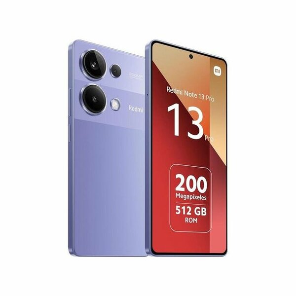 XIAOMI REDMI NOTE 13 PRO - 6,67" - 512GO ROM - 12GO RAM - 200MP+2MP+8MP/16MP - 4G - 5000 MAH - Vi