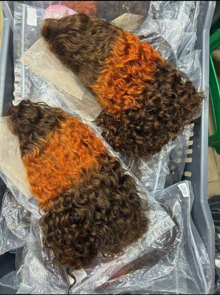 Perruques Frisées Ombre Luxe