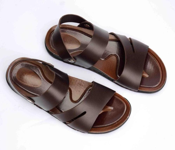 Men's soft Sandal (Brown)