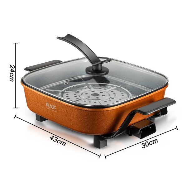 RAF 7L Non Stick Electric Skillet