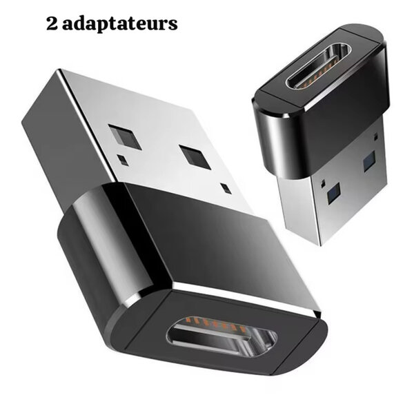 X2 Adaptateur USB-C vers USB