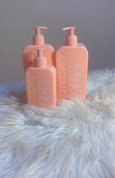 Sunday lait et gel douche corporel