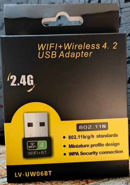 Wifi+Bluetooth 4.2 USB Adapter