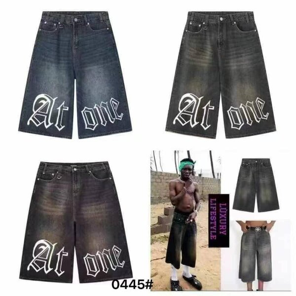 Bermuda en jean homme