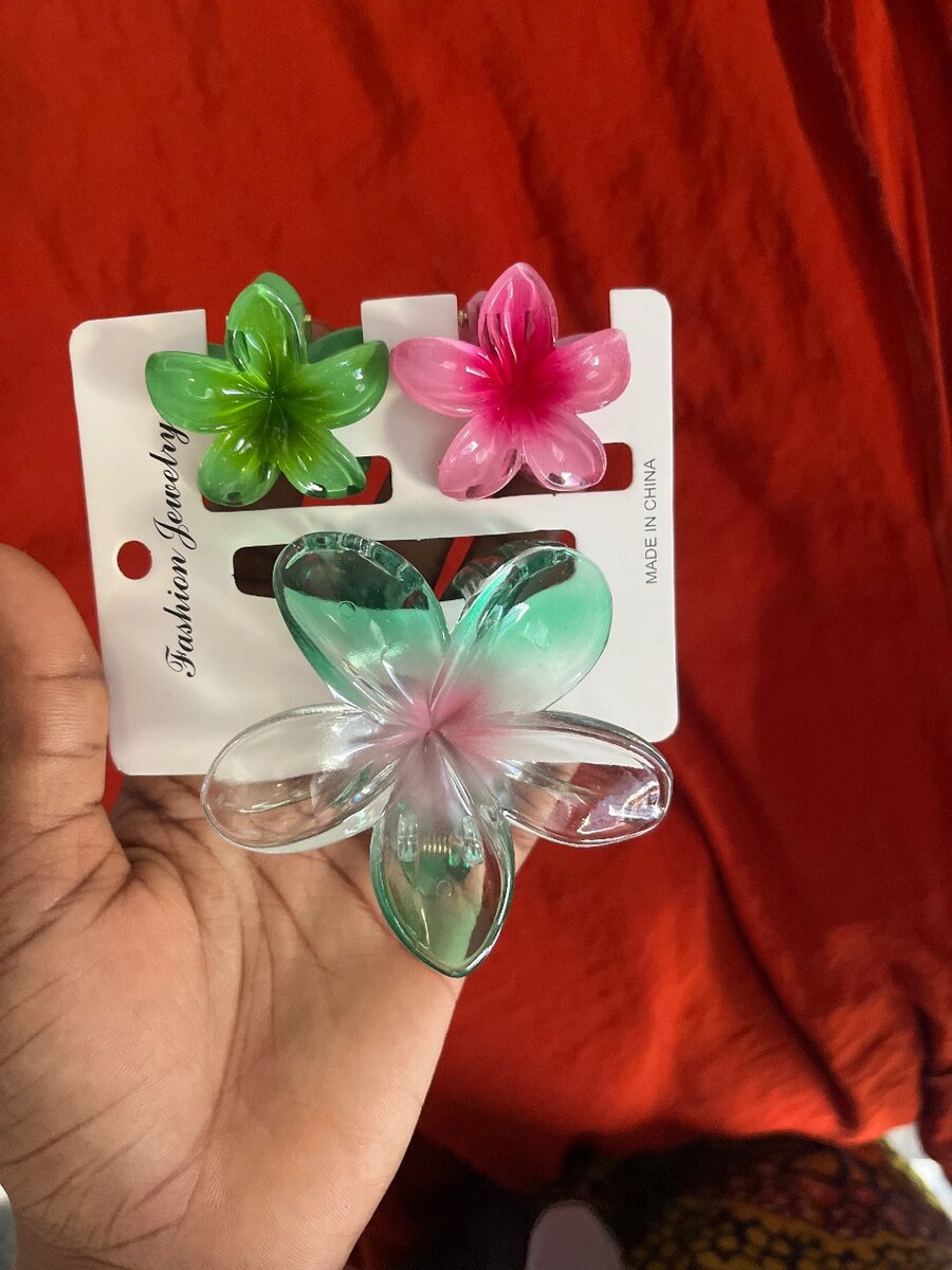 Trio pince à cheveux