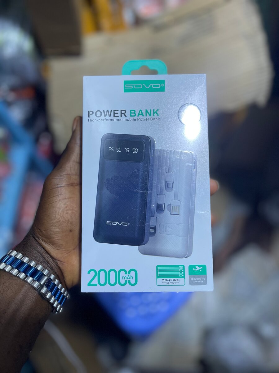 Portable 20000mAh Power Bank
