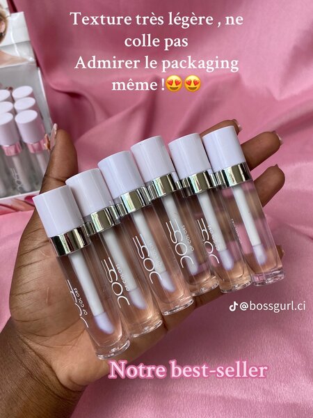 Gloss à Lèvres Transparent