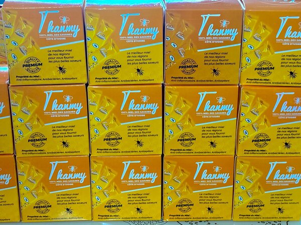 Carton de stick de miel