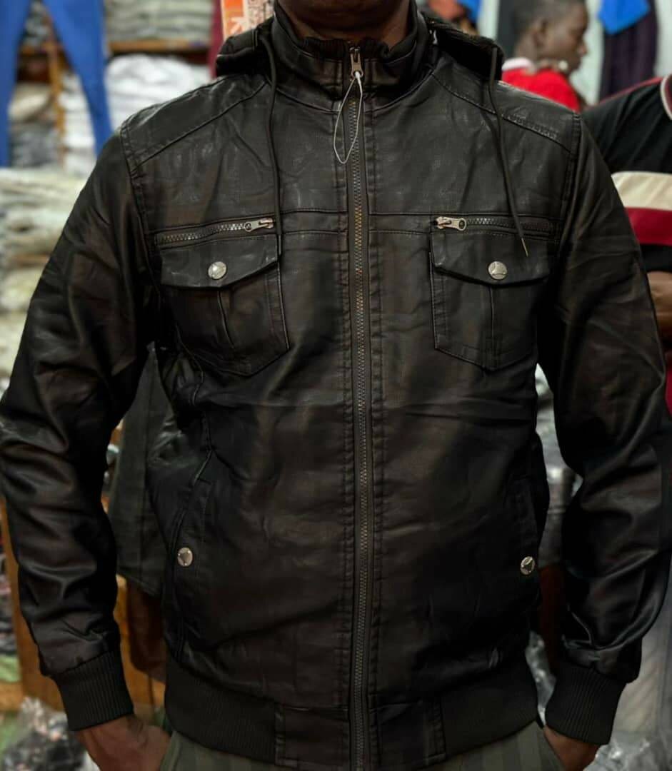 Blouson en cuir homme élégant