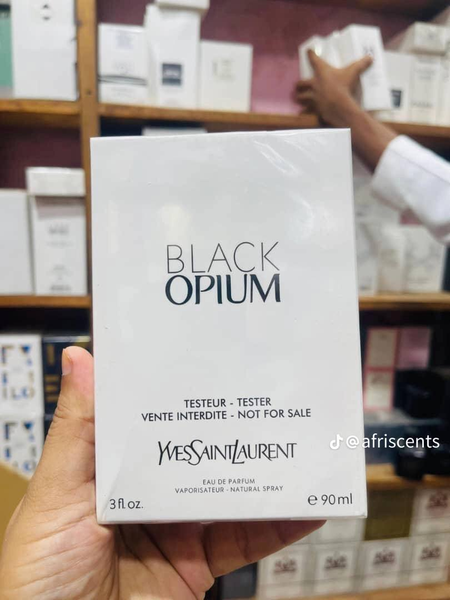 Perfume tester:Black Opium, Yves Saint Laurent, 90 ml